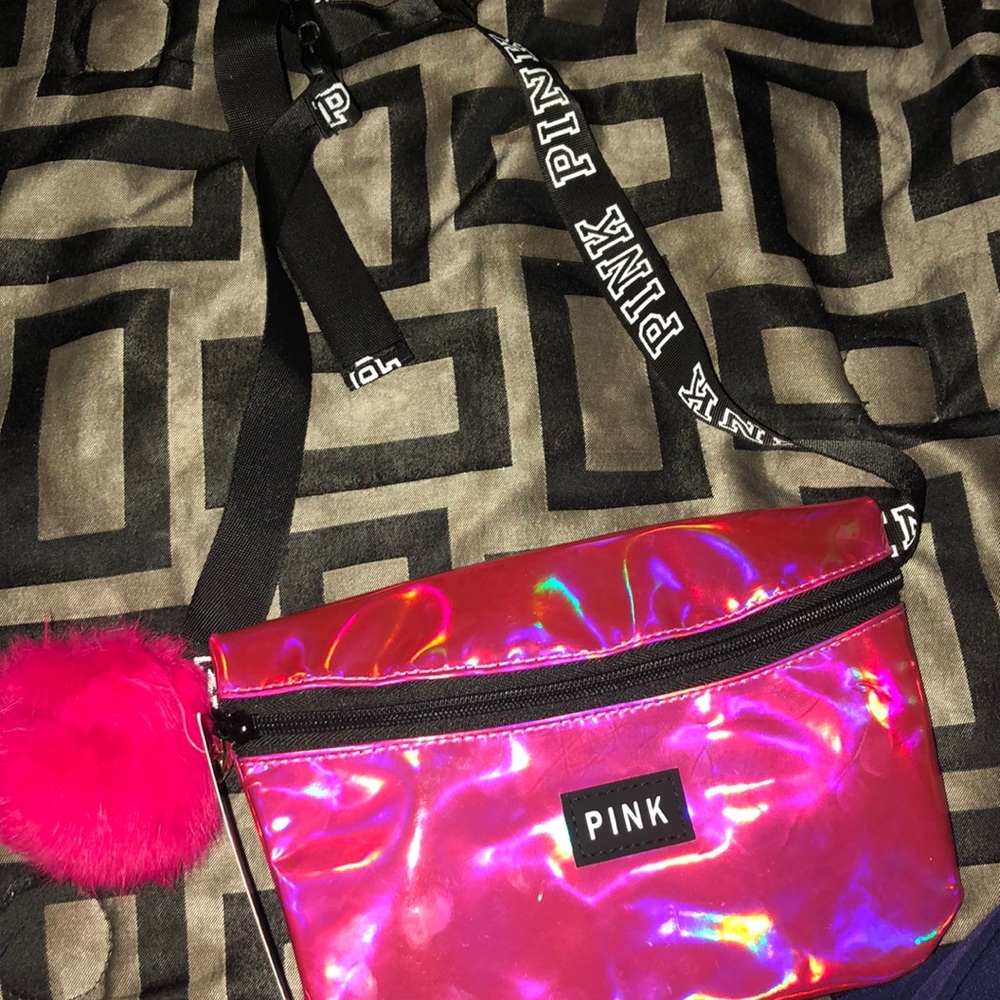 Pink fanny pack